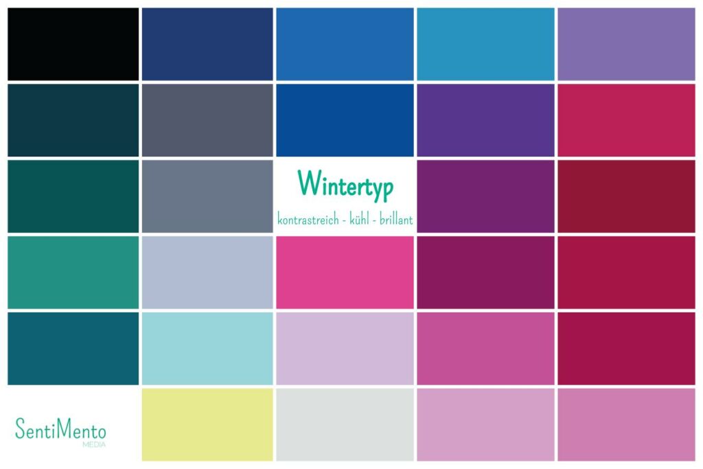 Wintertyp Farben & StylingTipps von FarbberatungProfis